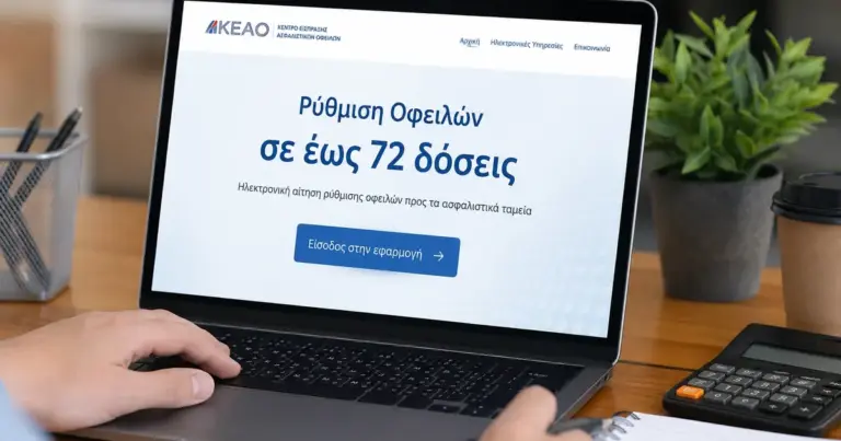 Η ψηφιοποίηση της διαδικασίας μέσω του Κέντρου Είσπραξης Ασφαλιστικών Οφειλών (ΚΕΑΟ) βάζει τέλος στην ταλαιπωρία χιλιάδων ελεύθερων επαγγελματιών και επιστημόνων.